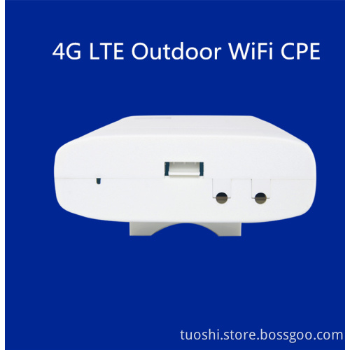 4G LTE CPE outdoor with sim card slot,2 Lan ports,Cat 4,factory supplier LT18
